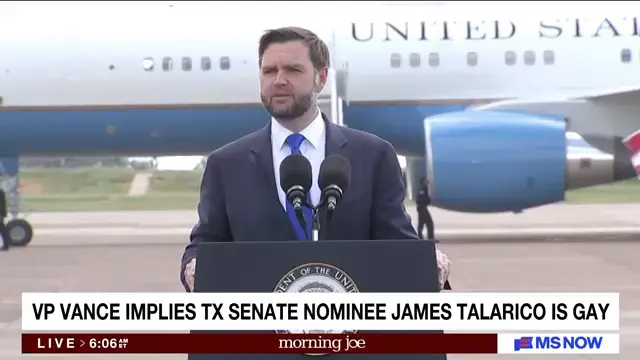 ‘DISGUSTING’: Joe SLAMS VP Vance for implying Talarico is gay, weird 'search history' comment