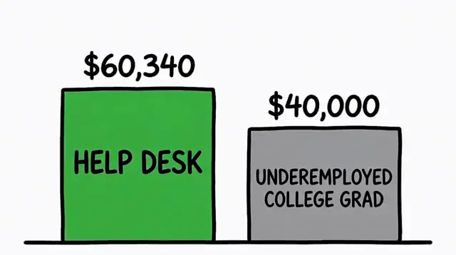 Every Path After High School Explained — Who Actually Got Ahead By 30