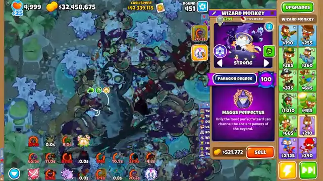 How Far Can ALL 14 LEVEL 100 Paragons Survive? (Bloons TD 6)