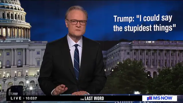 Lawrence: Trump is getting one thing right. If Republicans lose the midterms, they will blame him.