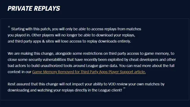 Riot has just DROPPED A NUKE…