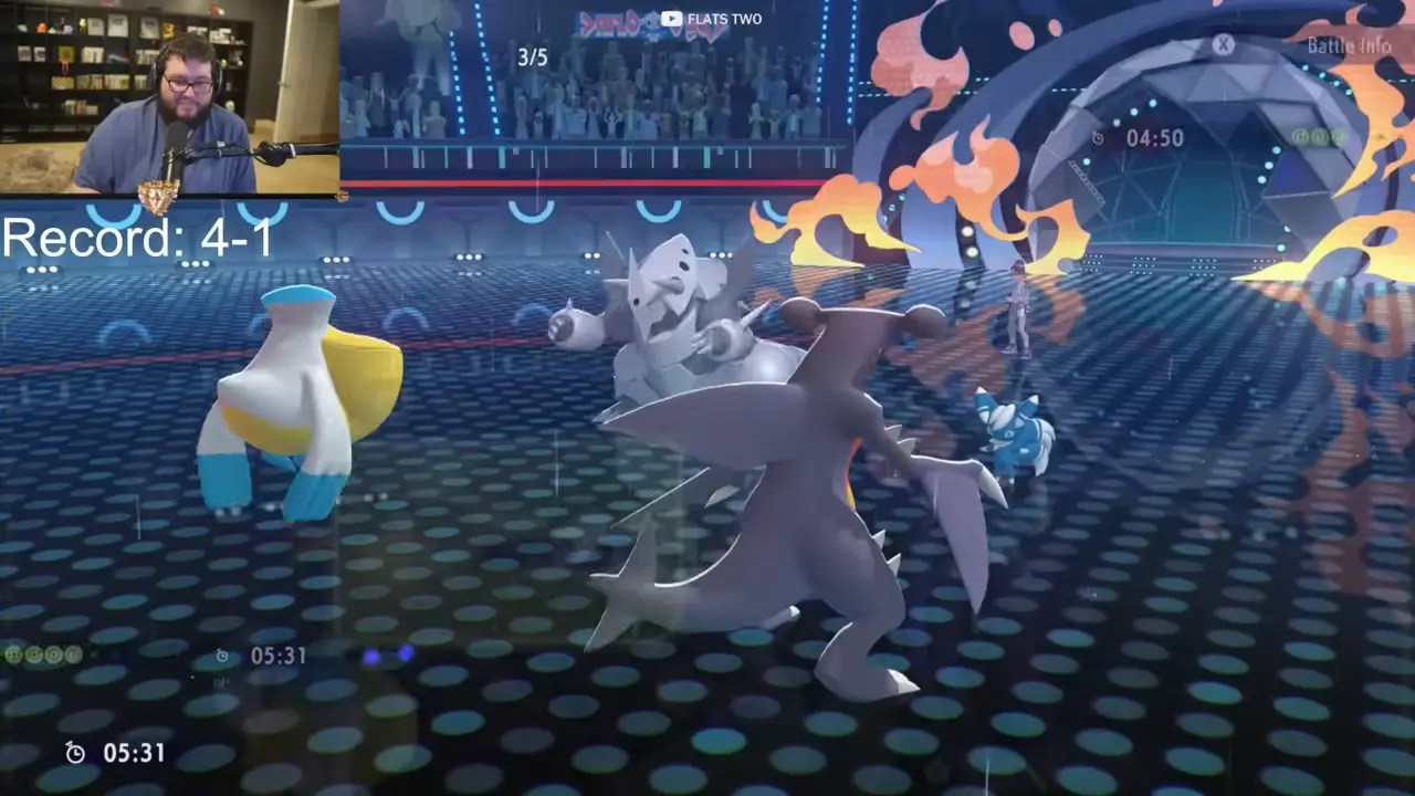 Flats Meets "The Wall" In Pokemon Champions