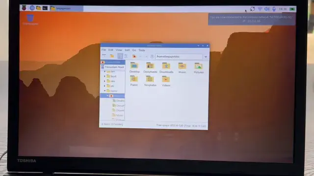 11 year old Laptop saved with Linux. Raspberry Pi OS X64