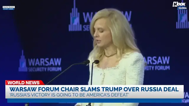 ‘Americans Present in the Room…’: Warsaw Forum Chair Brands Trump-Putin Deal a ‘Betrayal of Ukraine’
