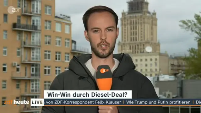 USA bekommen Diesel aus Russland – was das für die Ukraine bedeutet | ZDFheute live