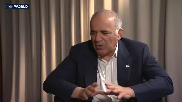 Russian “empire is dying,” says Kasparov