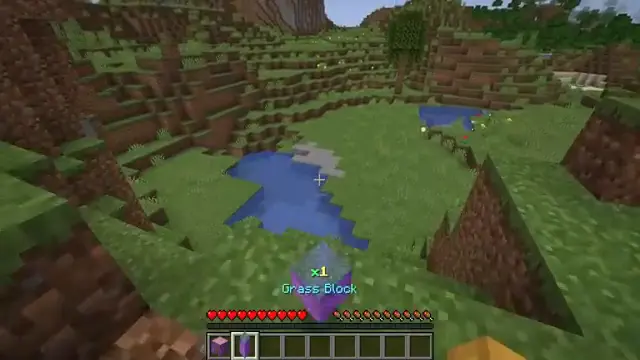 Minecraft but the Ground is Enchanted