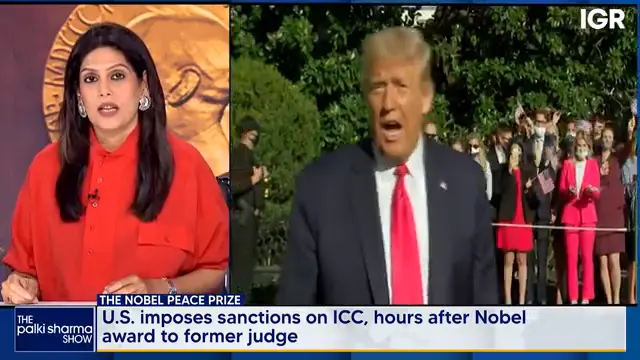 Former ICC Judge Navi Pillay Wins Nobel Peace Prize As Trump Sanctions ICC | The Palki Sharma Show
