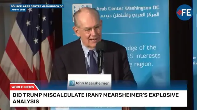‘Trump Was Bamboozled’: Mearsheimer on the Iran War