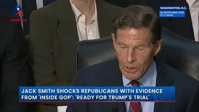 On Cam: Jack Smith Shocks Republicans With 'Inside GOP' Evidence At Hearing| Trump,Jan 6,US Midterms