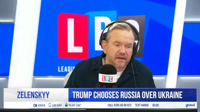 Zelenskyy: Trump has chosen Russia over Ukraine