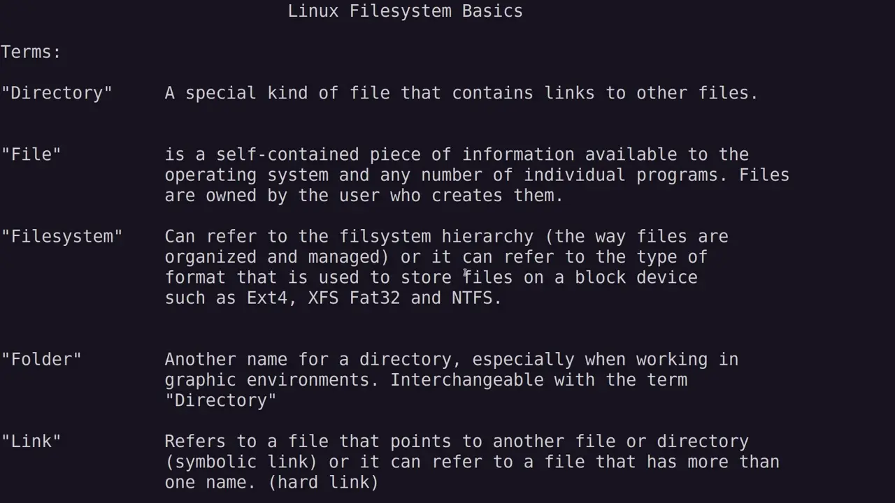 Learning The Linux File System 2025