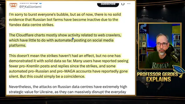 Ukraine Strikes Russia—Then the Bots Start Disappearing