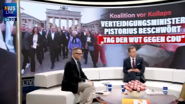 "Day of Rage" against the Union: "This is an SPD declaration of war on the CDU" | NIUS Live