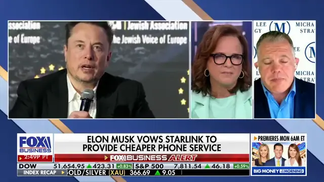 Elon Musk positions Starlink to be 4th major US phone company