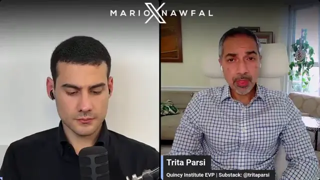 TRUMP DECIDED AT CAMP DAVID TO STRIKE BEFORE THE ELECTIONS – w/ Trita Parsi