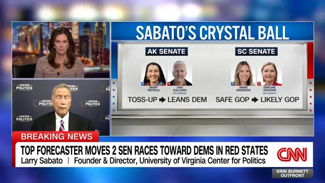 'Bloodbath': Forecaster moves 2 red state Senate races toward Dems