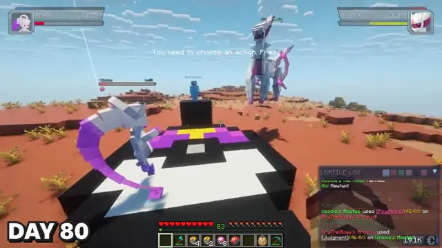 I Spent 100 Days in Pokémon Minecraft VS. my Rival! (Duos Cobblemon)